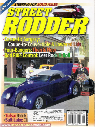 STREET RODDER 2002 SEPT - EARLY FOUR 4 RACING HEADS, '47 PLYMOUTH ROADLINER